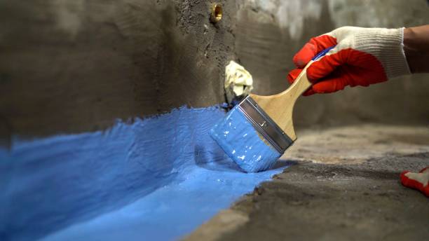 Commercial Interior Drainage System project at a Charlotte, NC business property by SJ Waterproofing Pros